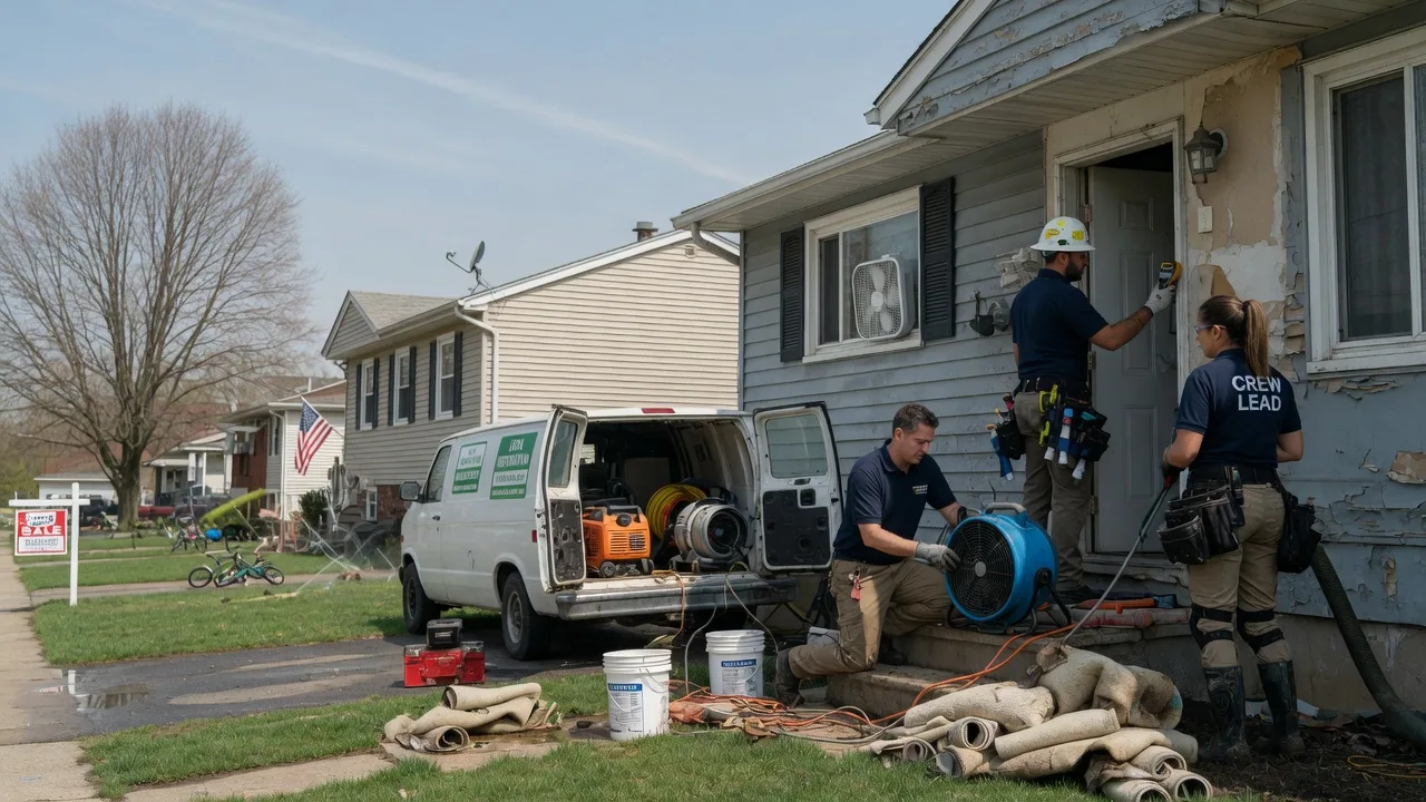 Flood Cleanup in Celina, OH near me