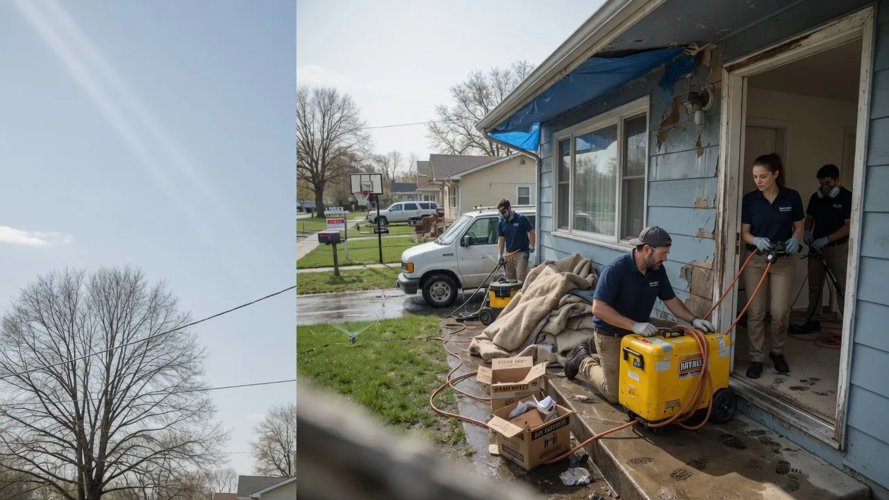 Basement Flood Cleanup in Celina, OH near me
